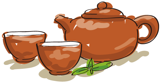 中国茶イラスト